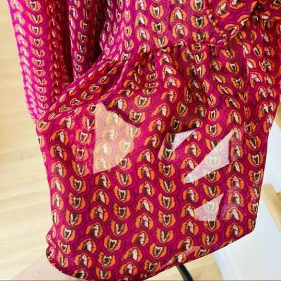 Anthropologie Misa Los Angeles Campania Ruffled Blouse Size Medium NWOT $326 - Picture 7 of 15